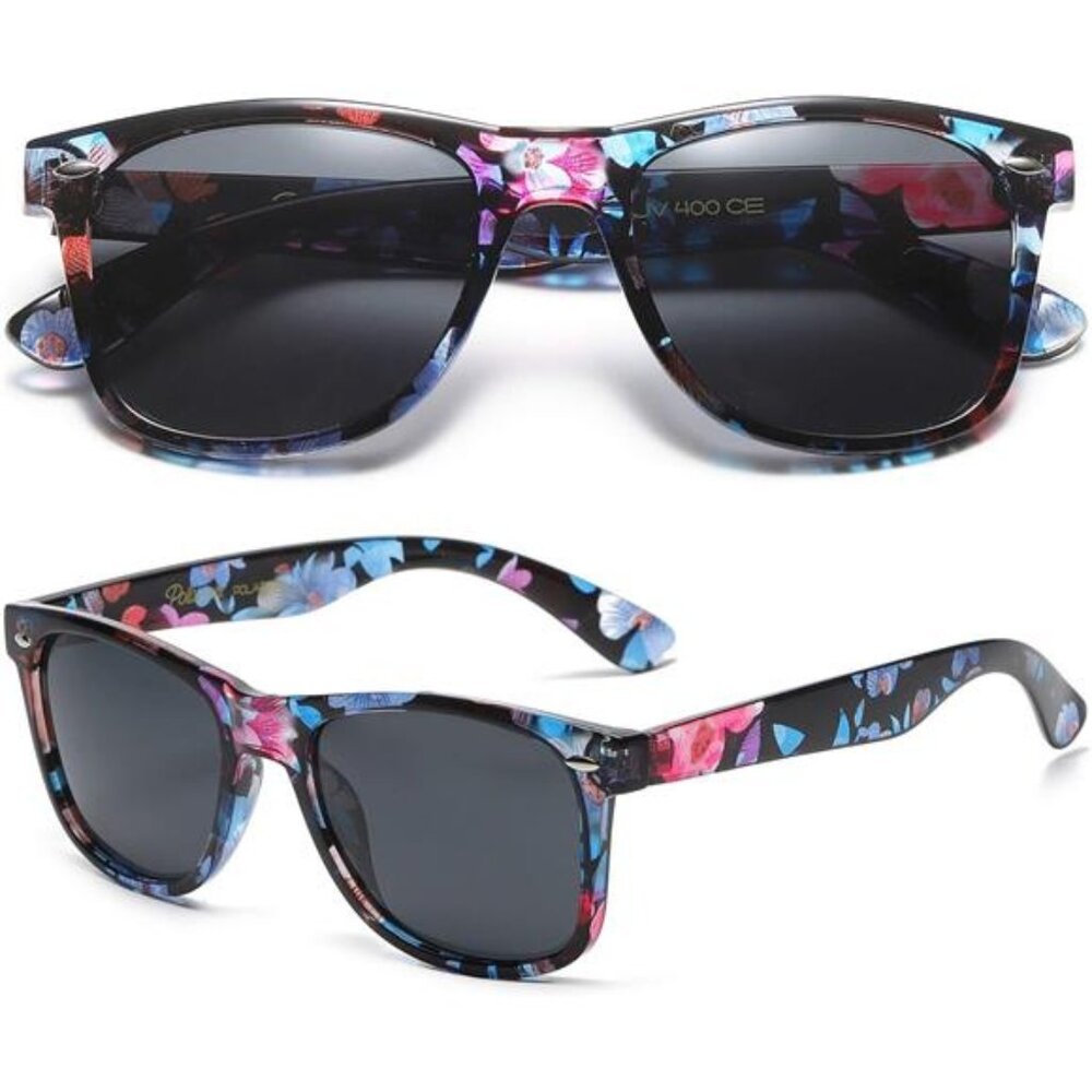 Polarized Sunglasses Men Women UV Protection Retro Driving Fishing Lightweight